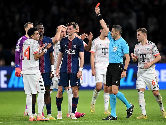 Partido de fase de liga entre PSG y Bayern Múnich / Getty Images