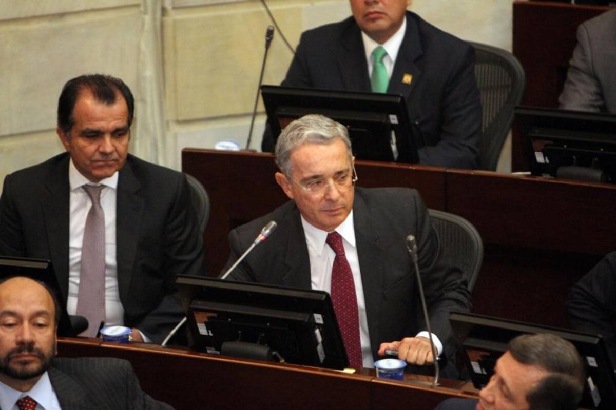 El senador del Polo Democrático Iván Cepeda fue el citante del debate en el Congreso donde pretende demostrar los nexos de Álvaro Uribe con ilegales.