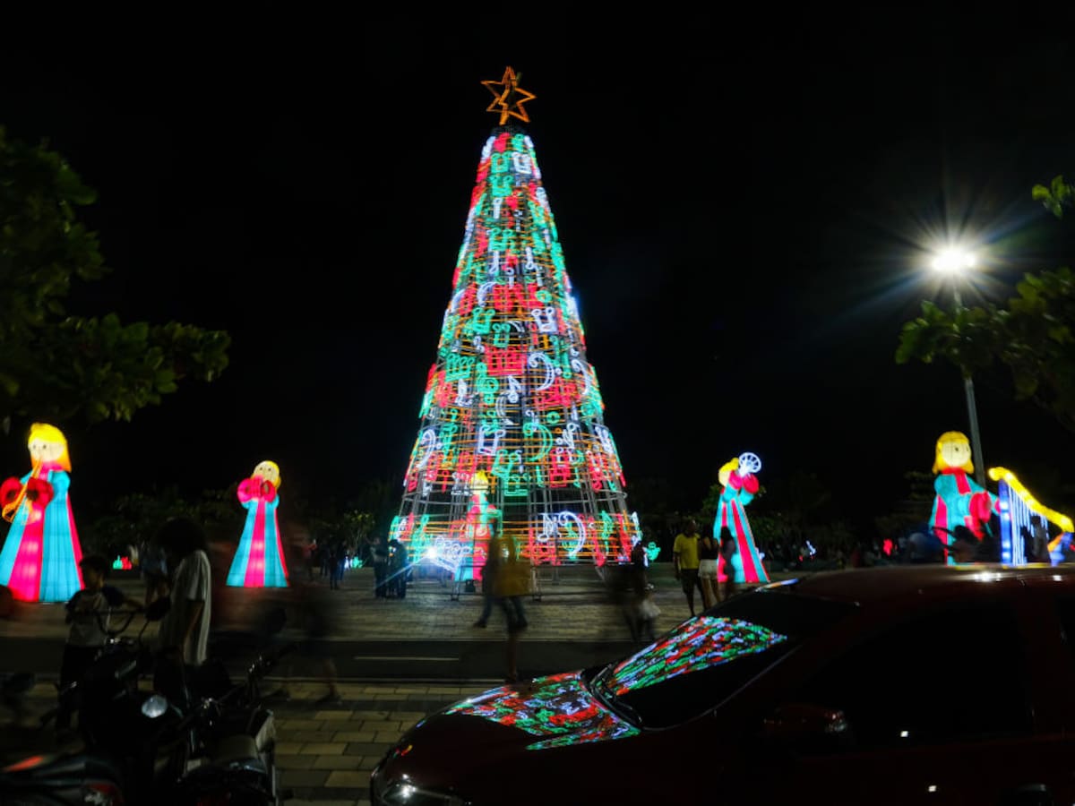 ¿Dónde ver luces de Navidad en Barranquilla? Ruta árbol navidad más grande del país y más