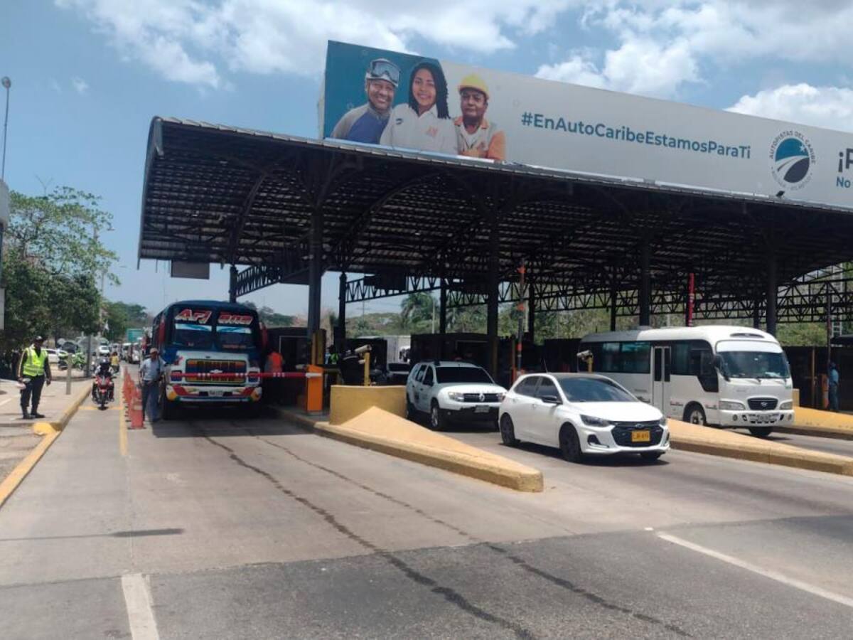 ANI extendió suspensión de cobros en peaje de Turbaco hasta el 15 julio