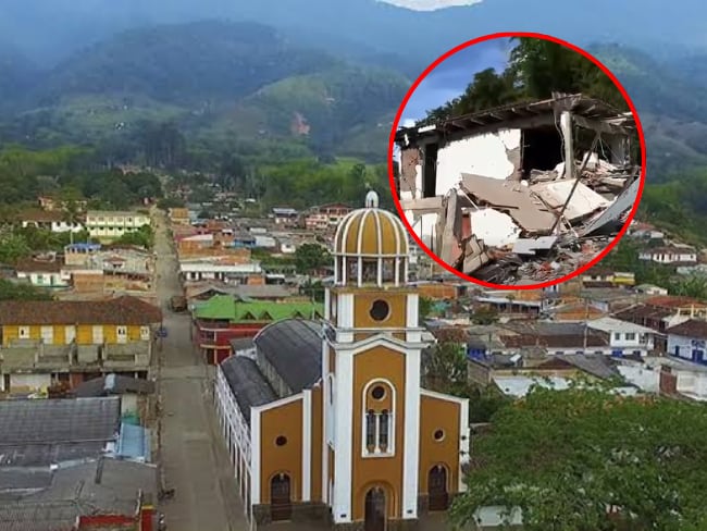 “Nuestros campesinos están sufriendo”: Calima- Darién pide apoyo para reconstrucción tras terremoto. Captura de Video Instagram: Alcaldía Calima Darién / I. E. Simón Bolívar Calima