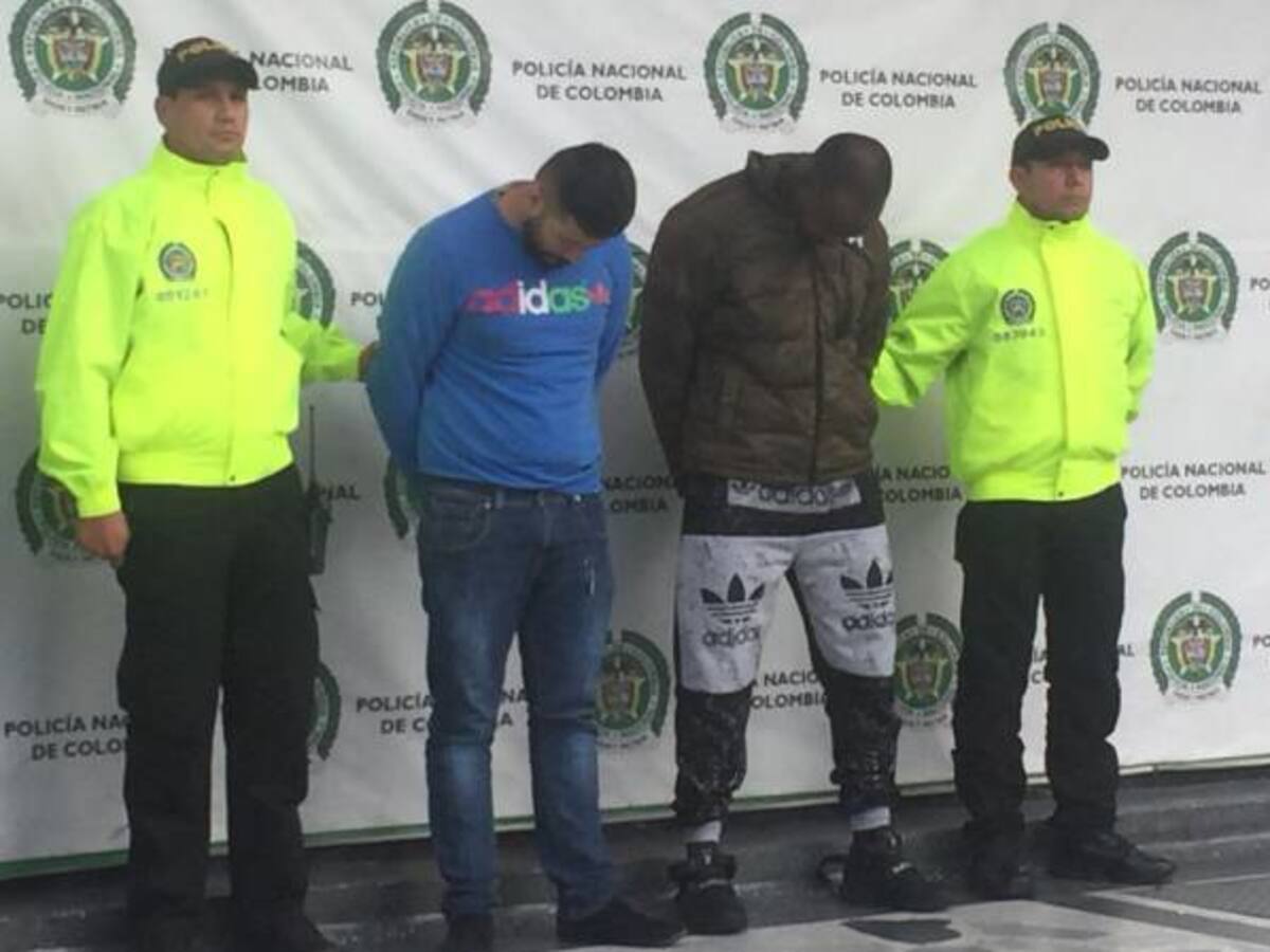 Así cayeron guardas de seguridad que robaron vehículo de valores en Bogotá