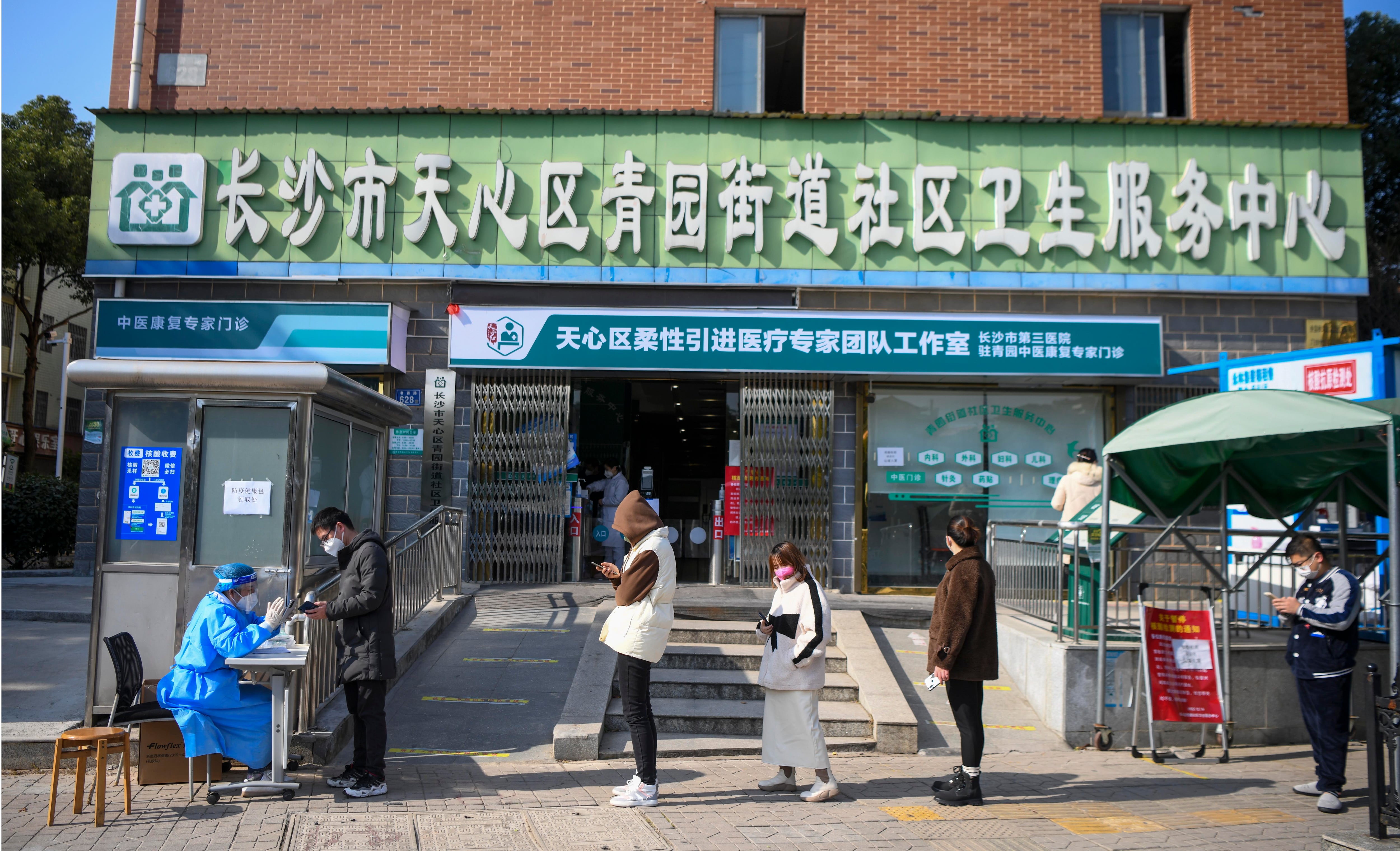 Registro de pruebas para Covid-19 en China / Foto: Getty Images