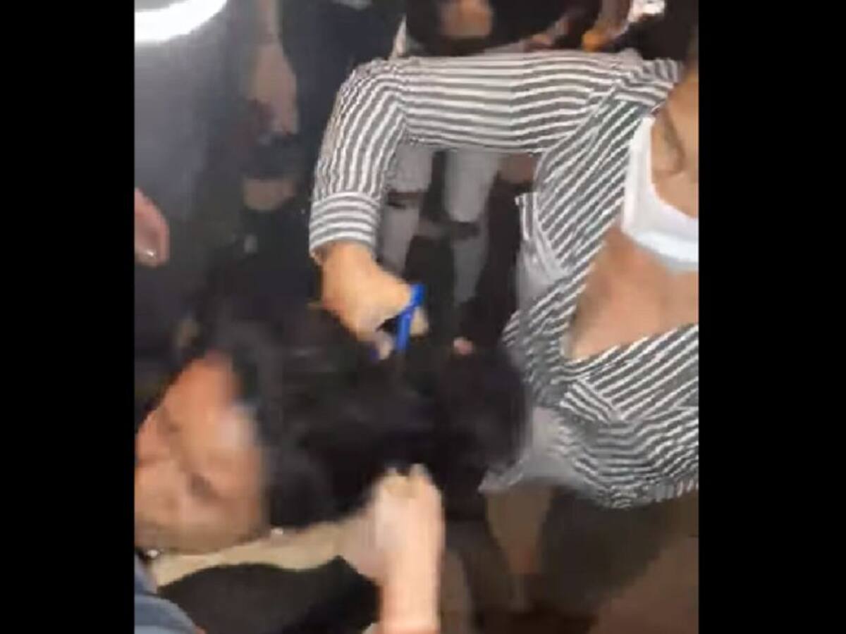 (Video) Le cortaron el cabello supuestamente por ladrona