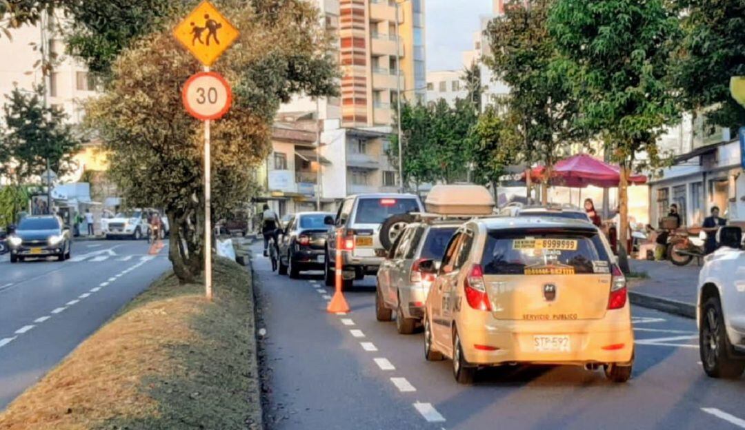Avenida Santander de Manizales
