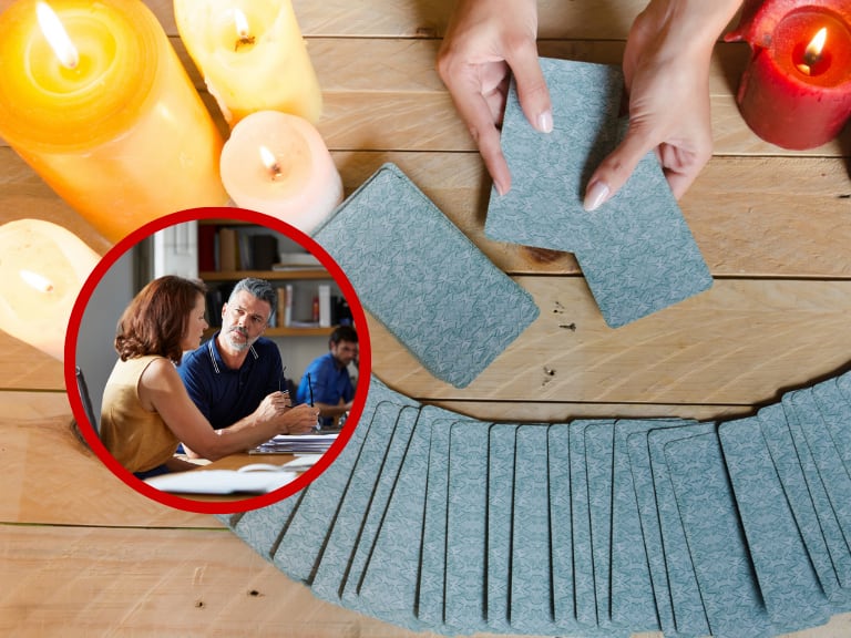 Cartas de lectura zodiacal // ambiente laboral // Getty Images