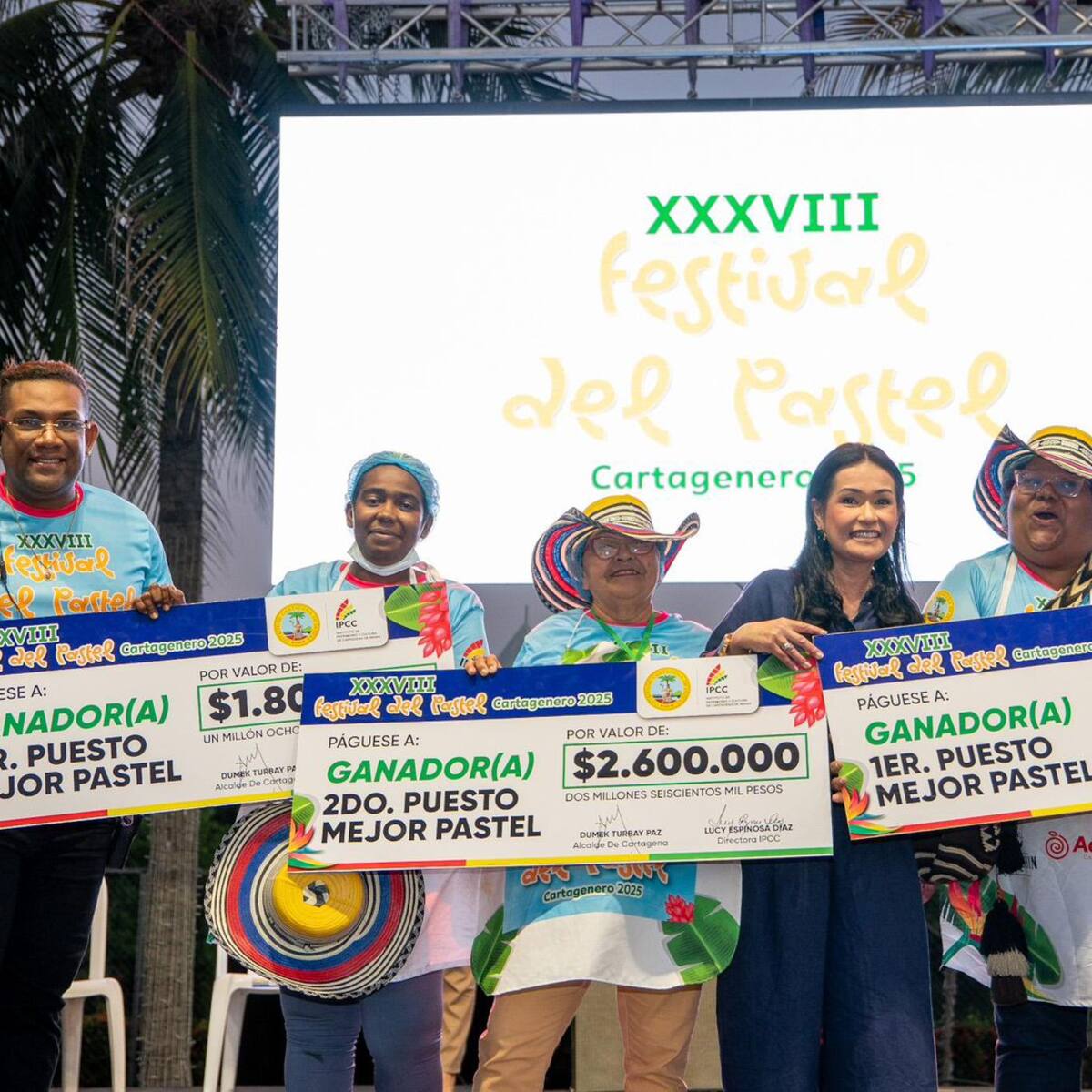 Ventas superiores a $1.030 millones dejó versión 38 del Festival del Pastel Cartagenero 2025
