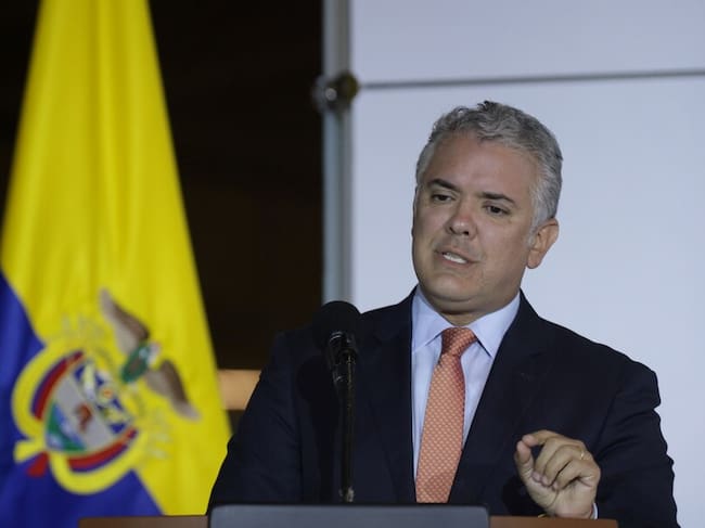 Presidente Iván Duque. Foto: Colprensa.