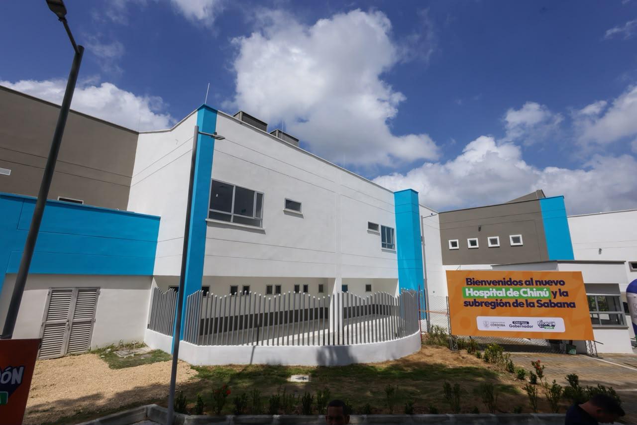 Córdoba: después de 8 años de espera, entregan hospital San Rafael de Chinú. Foto: prensa Gobernación de Córdoba.