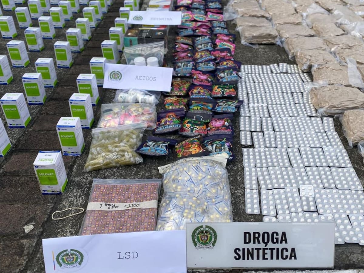Desmantelan laboratorio ilegal en el que fabricaban drogas sintéticas en Ibagué