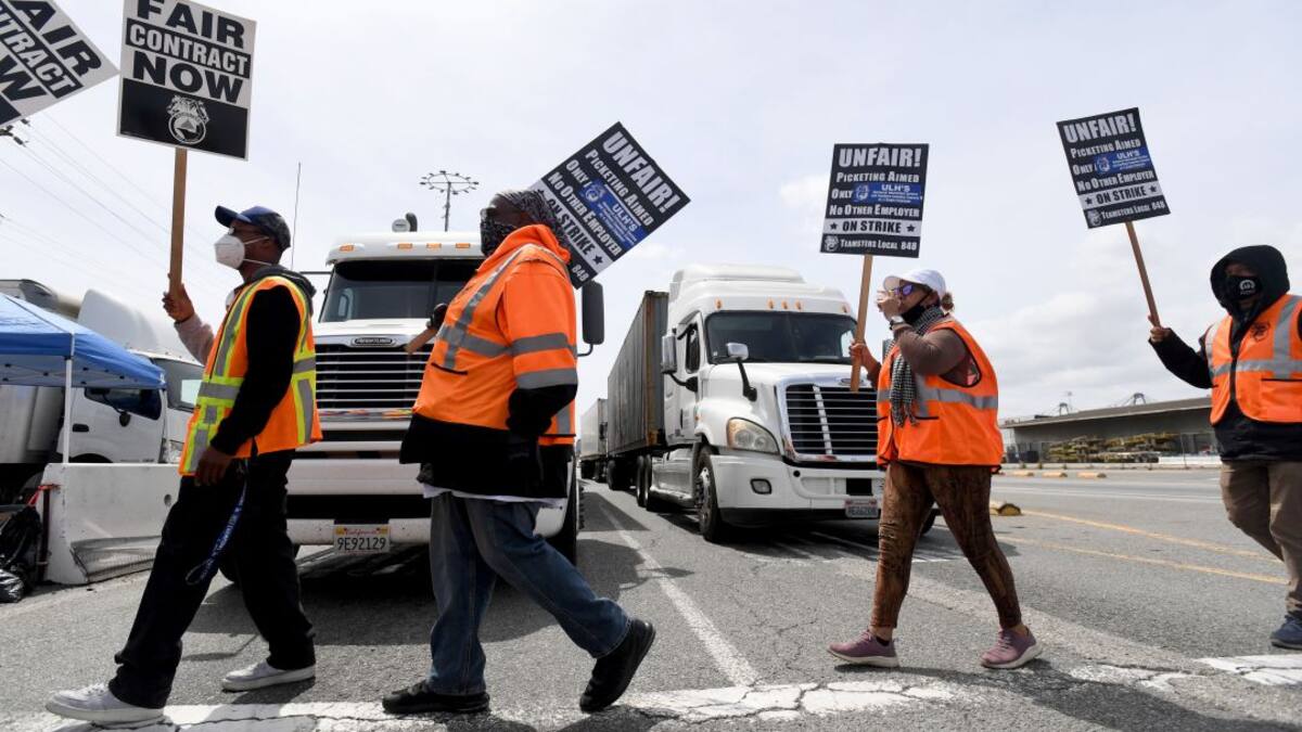 EE.UU. advierte posible protesta de camioneros que interrumpiría Super Bowl