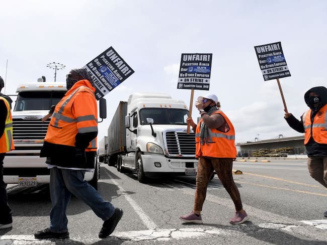 EE.UU. advierte posible protesta de camioneros que interrumpiría Super Bowl