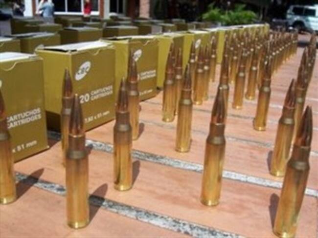 Policía peruana decomisa 6.400 balas que presuntamente iban para Farc