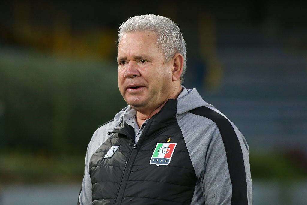 Herrera sobre su continuidad en Once Caldas, “Yo no tomo decisiones acá, dependo de la directiva” (Photo by Daniel Garzon Herazo/NurPhoto via Getty Images)