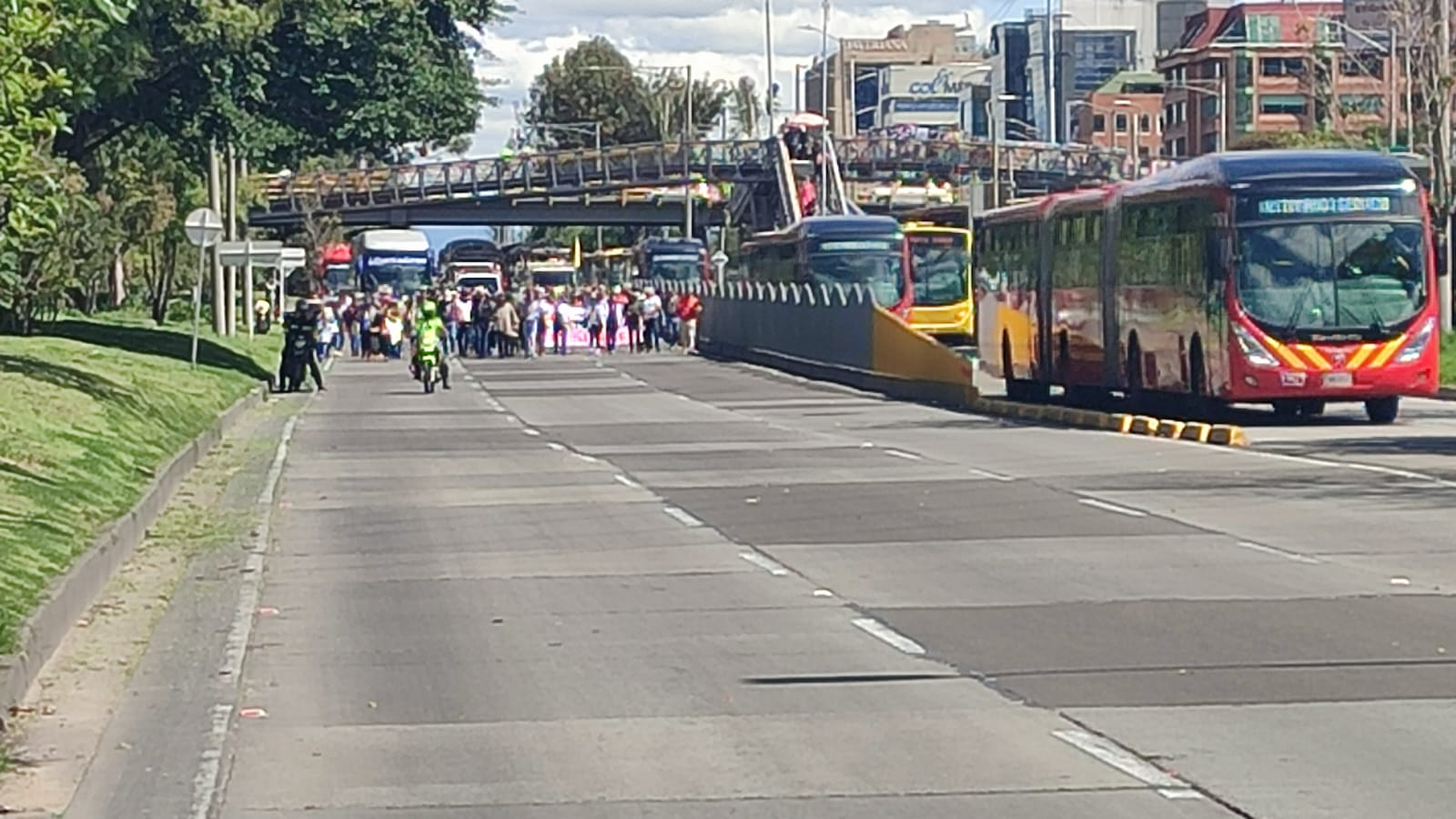 Imagen tomada de X Bogotá Tránsito