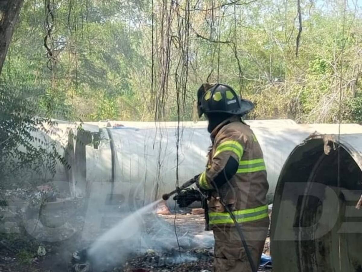 La Dorada, Caldas, también se ha visto afectada por los incendios forestales