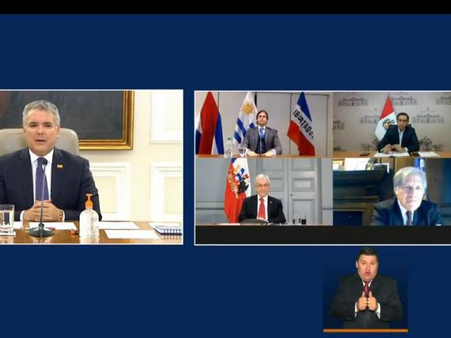 Presidentes de acuerdo en flexibilizar cuarentenas con estrictos protocolos