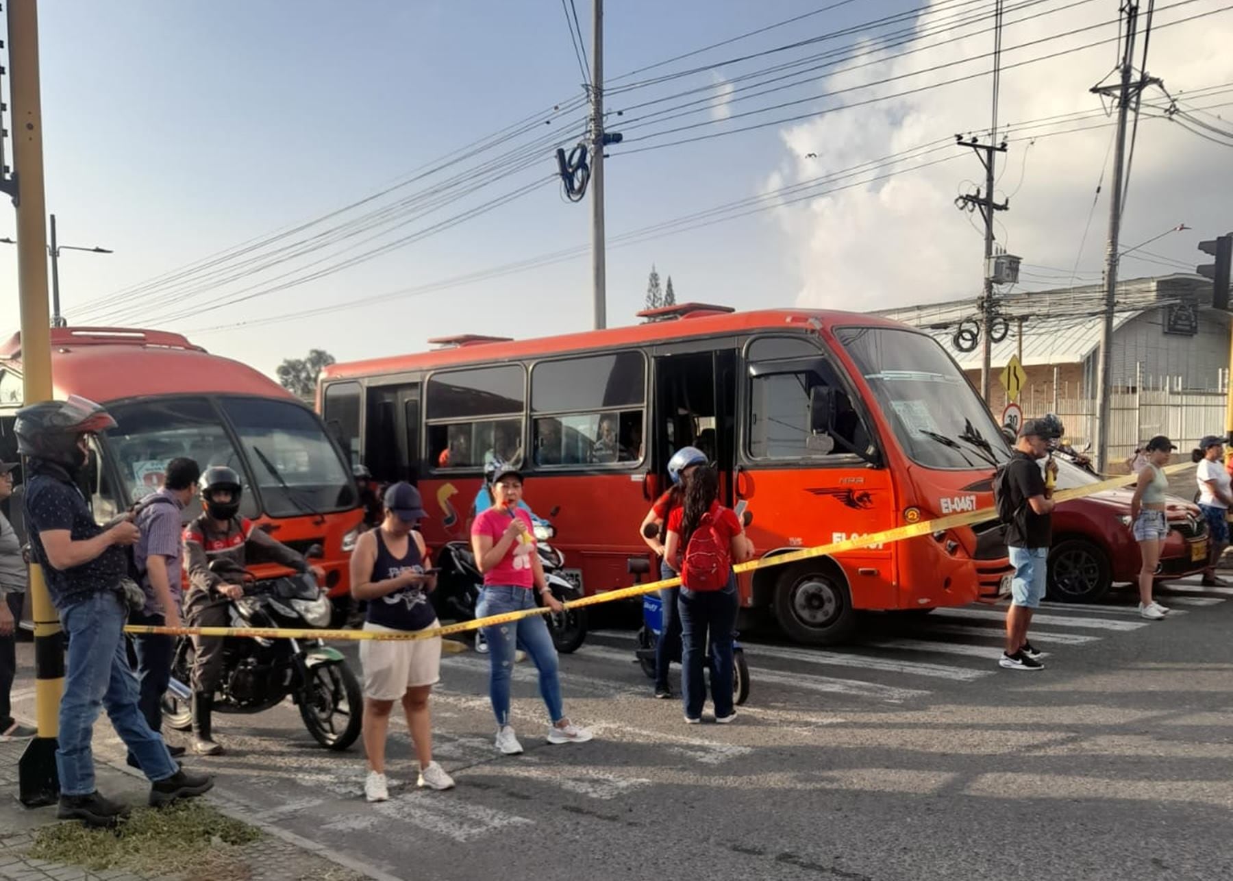 Protesta en Ibagué