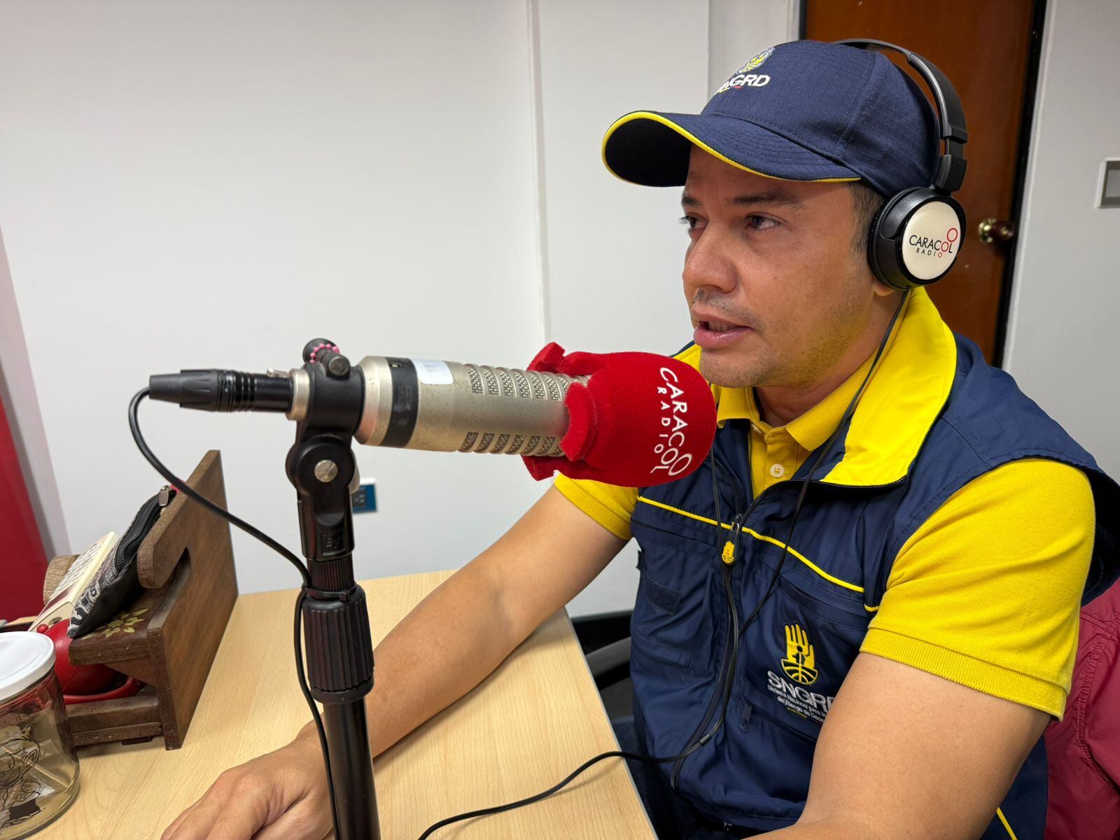 Fabian Prato, secretario de Unidad de Riesgos de Cúcuta / Foto Caracol Radio