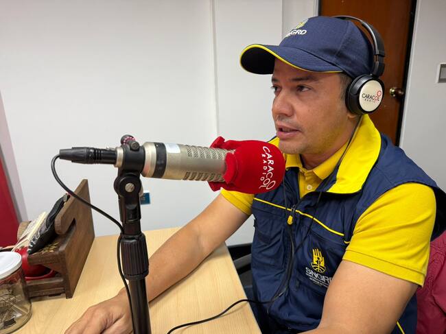 Fabian Prato, secretario de Unidad de Riesgos de Cúcuta / Foto Caracol Radio