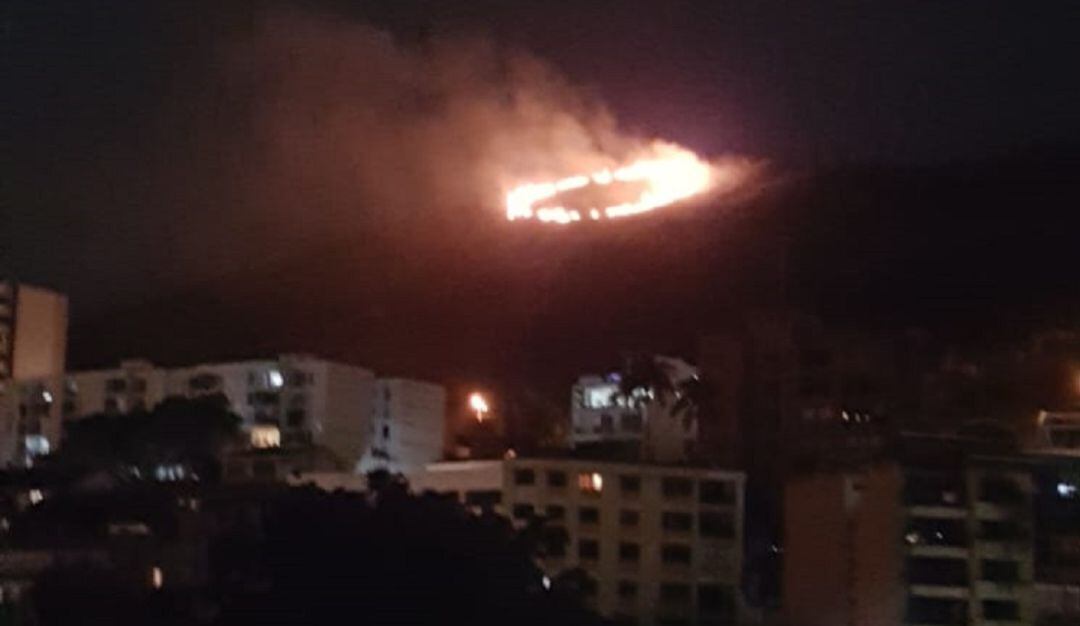 Incendio en Cristo Rey