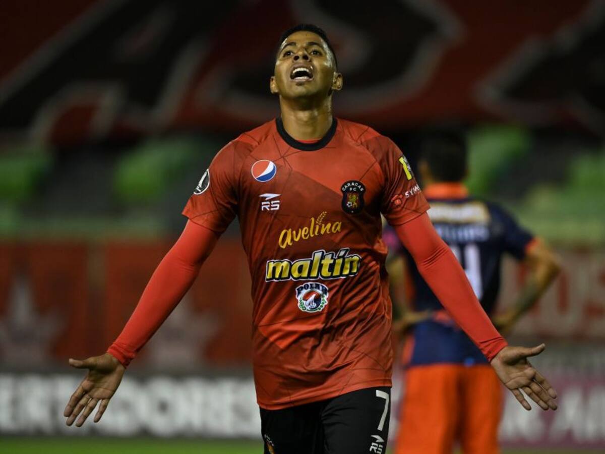 Caracas, rival de Junior en la segunda fase de la Copa Libertadores