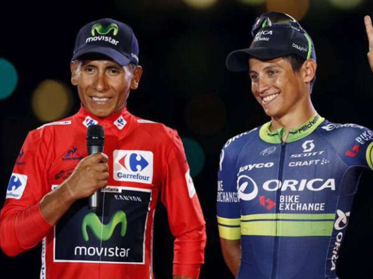 Nairo Quintana y Esteban Chaves serán condecorados en el Congreso