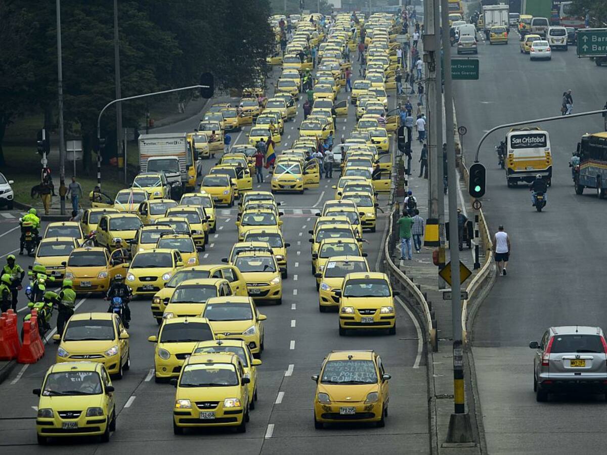 🔴 EN VIVO: Paro de taxistas en Bogotá HOY 23 de julio: puntos de bloqueos y lo último