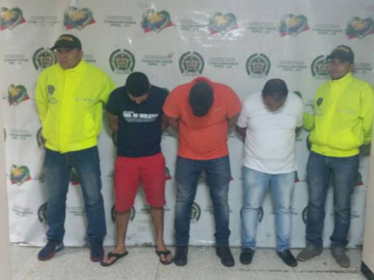 Desmantelan banda delincuencial dedica al hurto