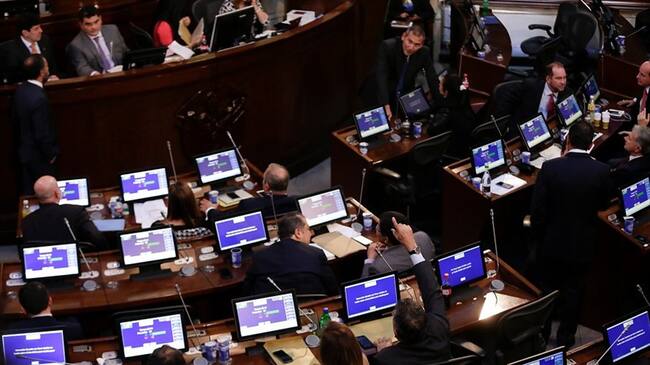Senado de la República. Foto: Colprensa - Juan Páez