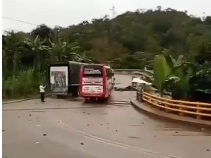Bloqueo Medellín-Quibdó