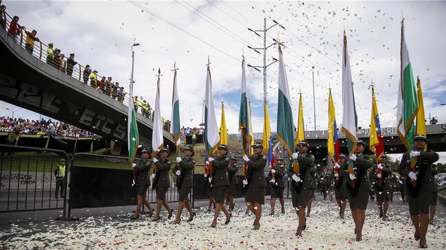 Celebración 20 de julio . Foto: Colprensa