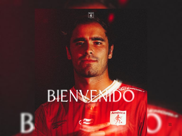 Tomás Ángel, nuevo refuerzo del América de Cali / Foto: Redes Sociales del equipo