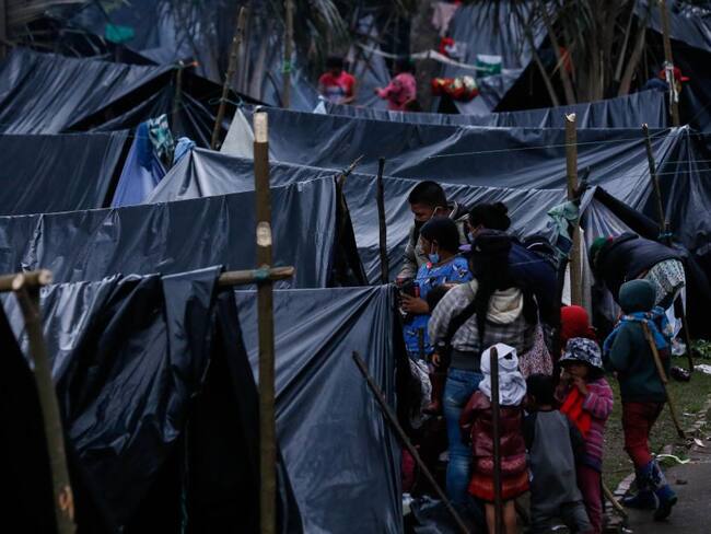 Indigenas Emebera en el Parque Nacional