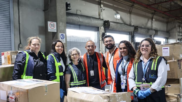 Colombiano en Barcelona logró enviar más de tres toneladas de ayuda a damnificados por el terremoto