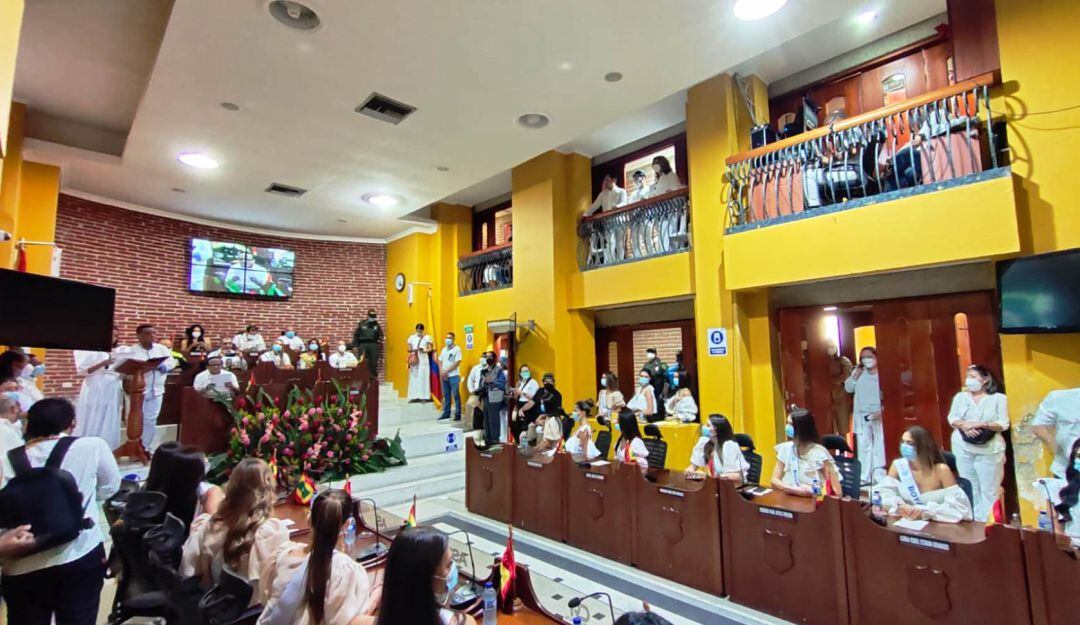 El Concejo Distrital conmemoró los 210 años de independencia de Cartagena de Indias