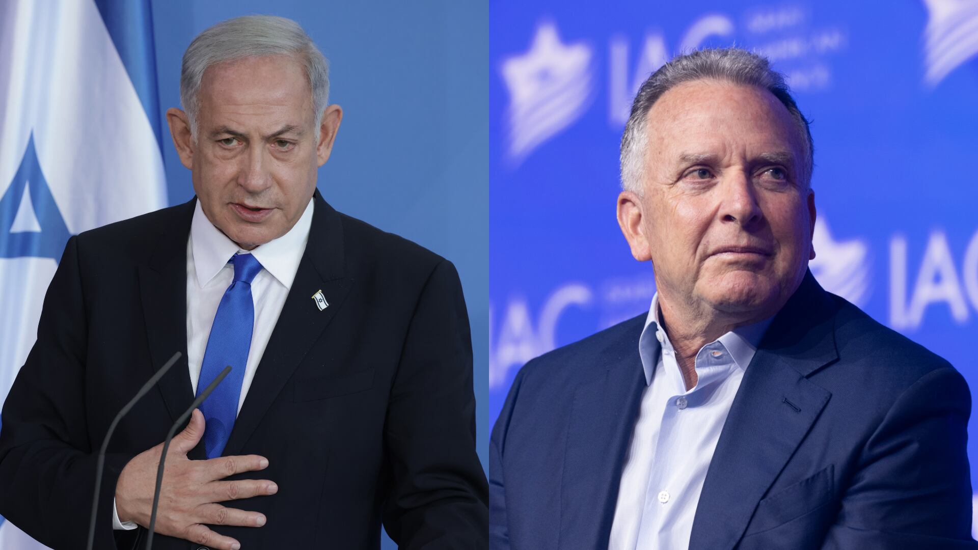 Steve Witkoff. Foto: Noam Galai.Benjamin Netanyahu. Foto: Sean Gallup.