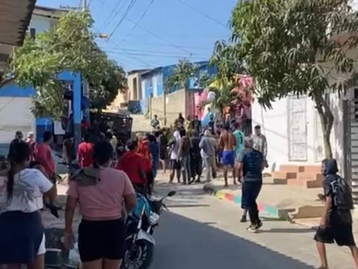Un joven herido deja el tradicional 'moja moja' en Puerto Colombia