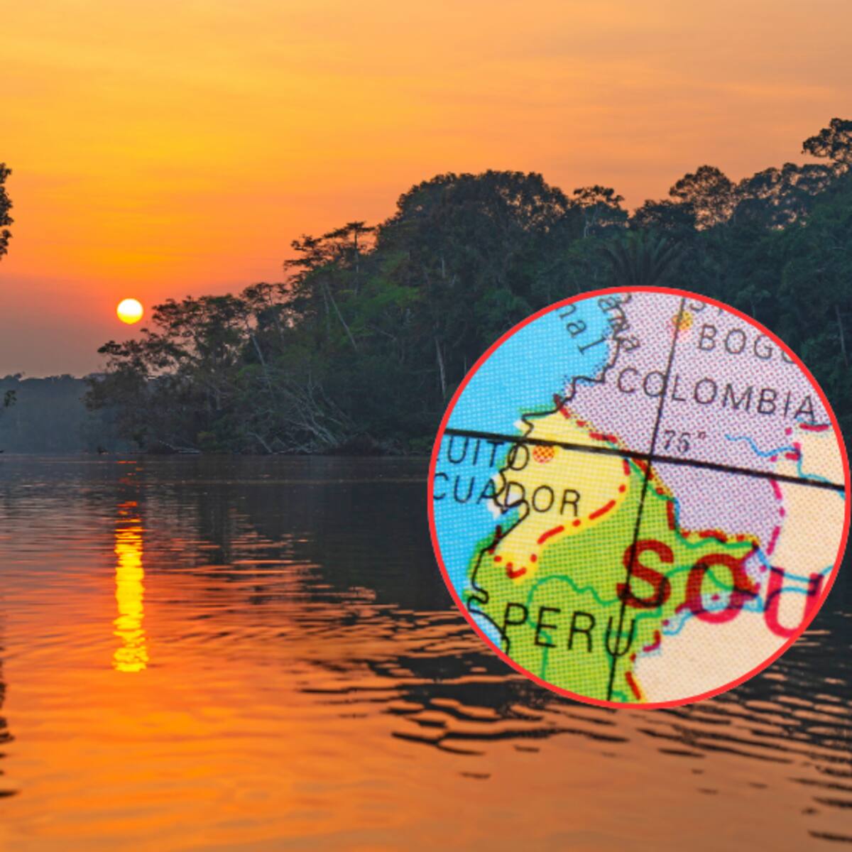 Este es el río que divide la frontera entre Colombia y Perú: ¿Pertenece a los dos países?