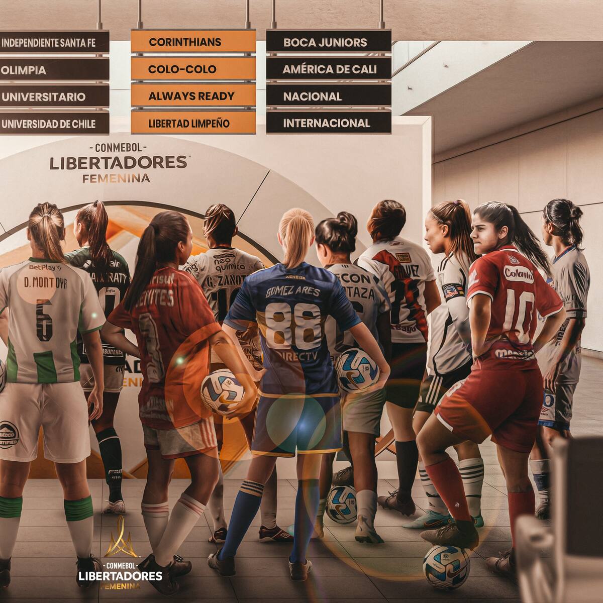 Comienza la Copa Libertadores femenina: Santa Fe y Nacional, los primeros en escena