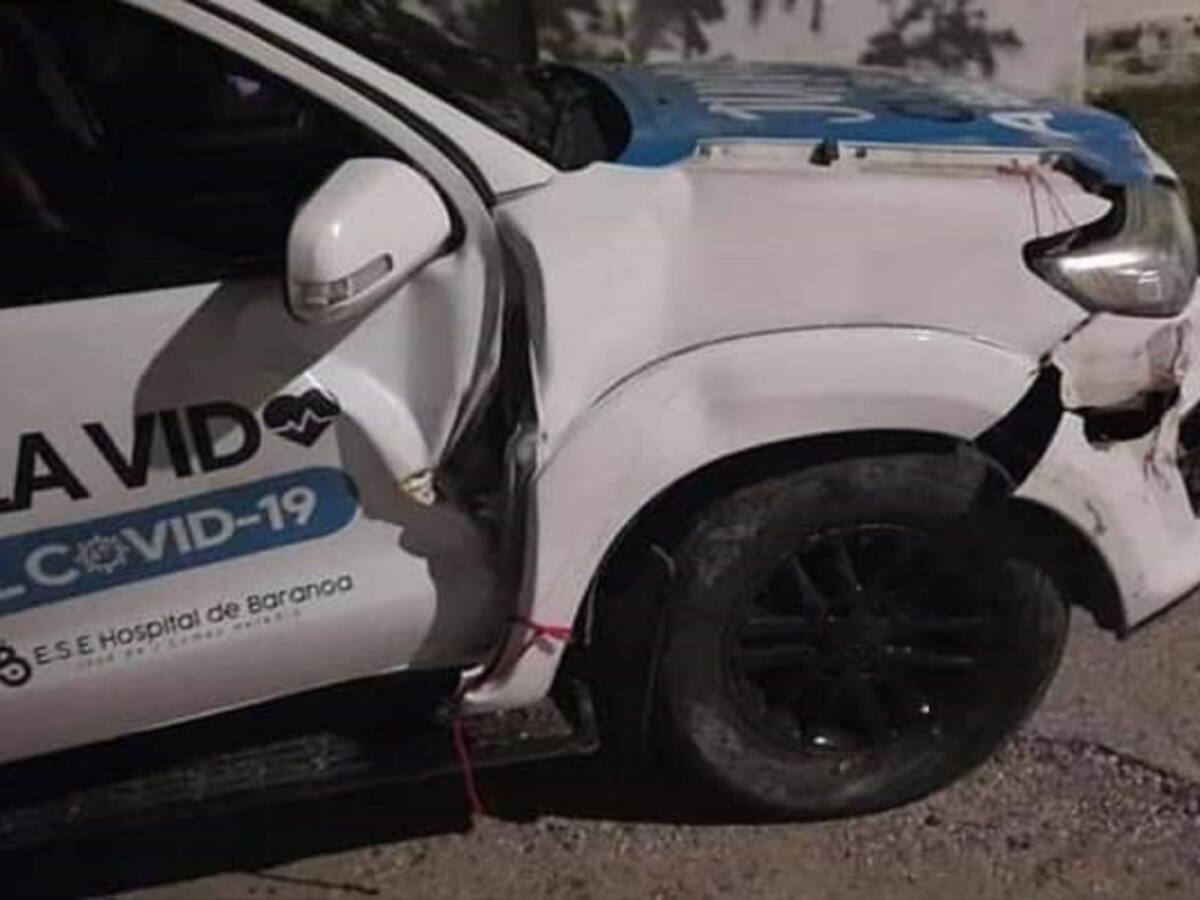 Dentro de patrulla COVID accidentada en Baranoa habrían encontrado cervezas