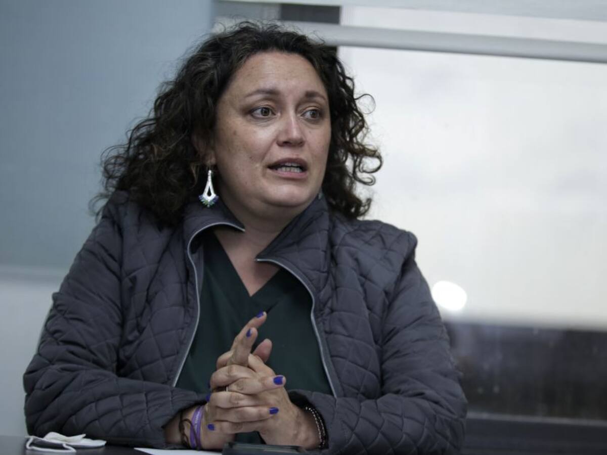 Angélica Lozano anunció su voto por el candidato Gustavo Petro
