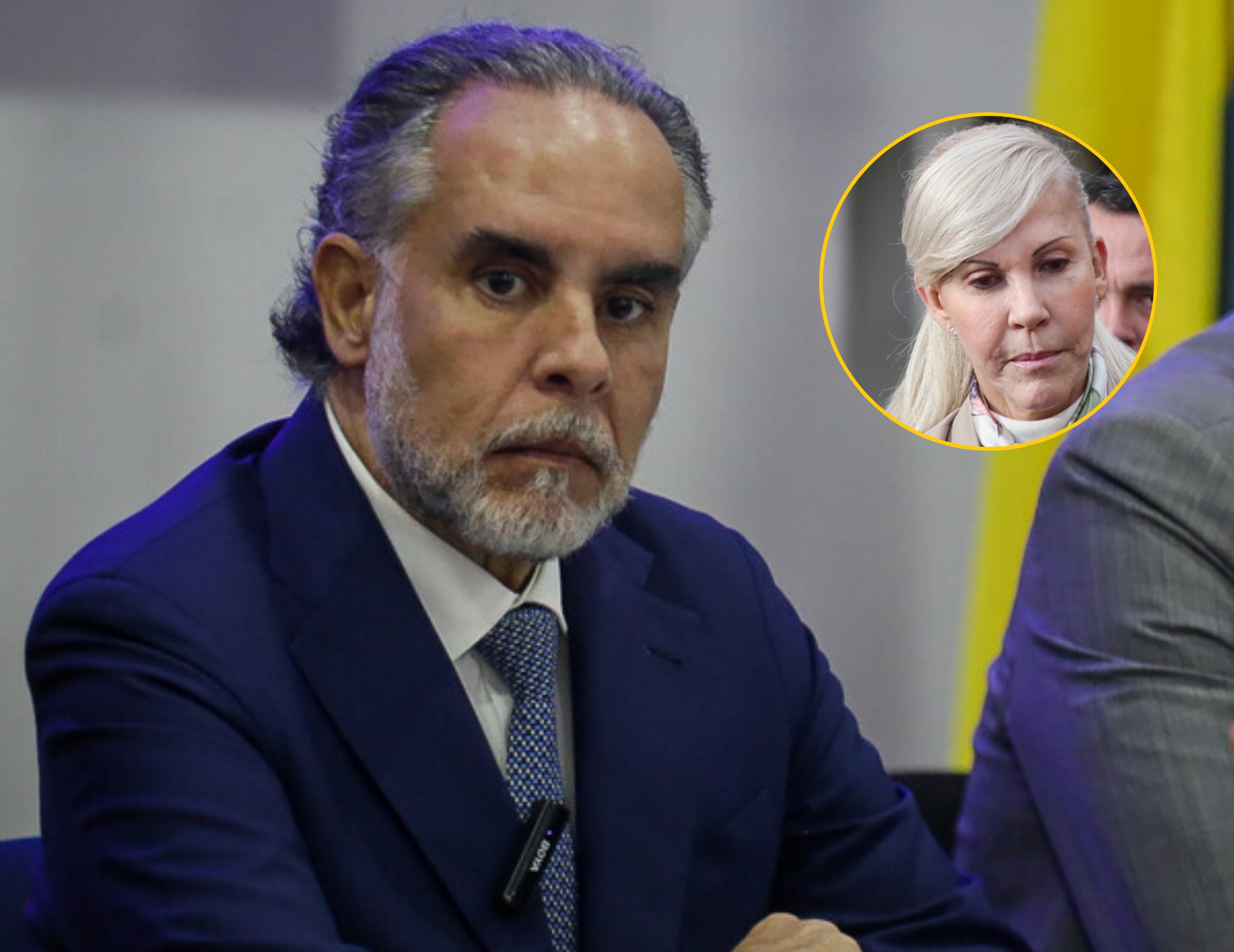 Armando Benedetti y Dilian Francisca Toro. Fotos: Colprensa - Cristian Bayona / Camila Díaz