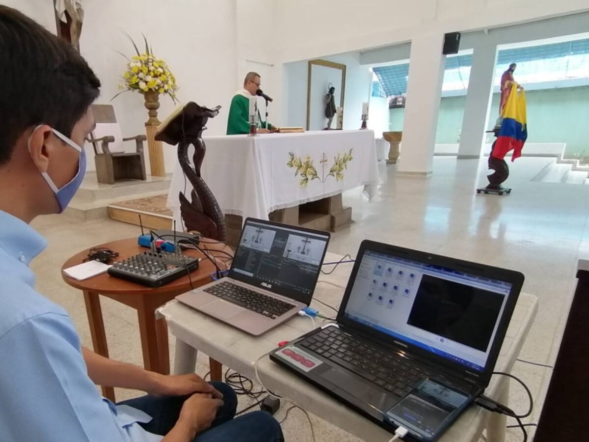 Virtualidad de eucaristías permitirá a fieles vivir la Semana Santa