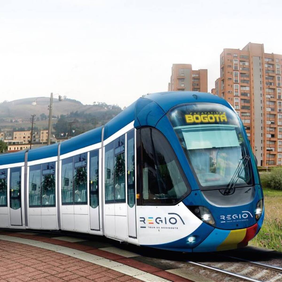 Nos toma por sorpresa: Alcaldía de Bogotá tras ser excluida del proyecto Regiotram del Norte