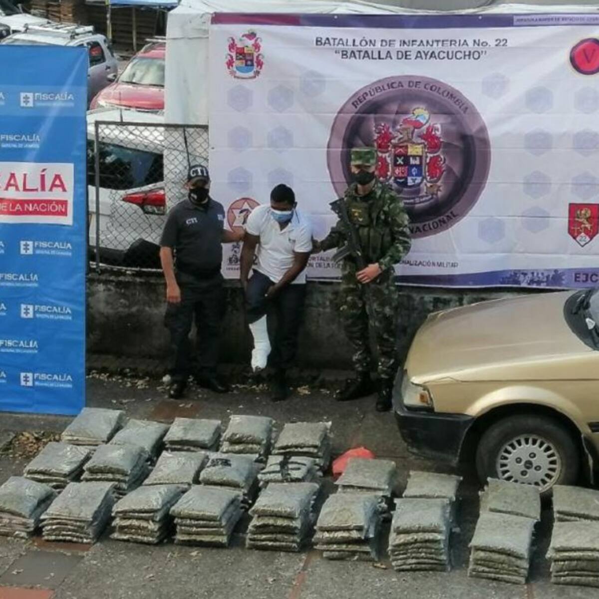 Detenido por enfrentarse a tiros con la Policía y el Ejército en Chinchiná