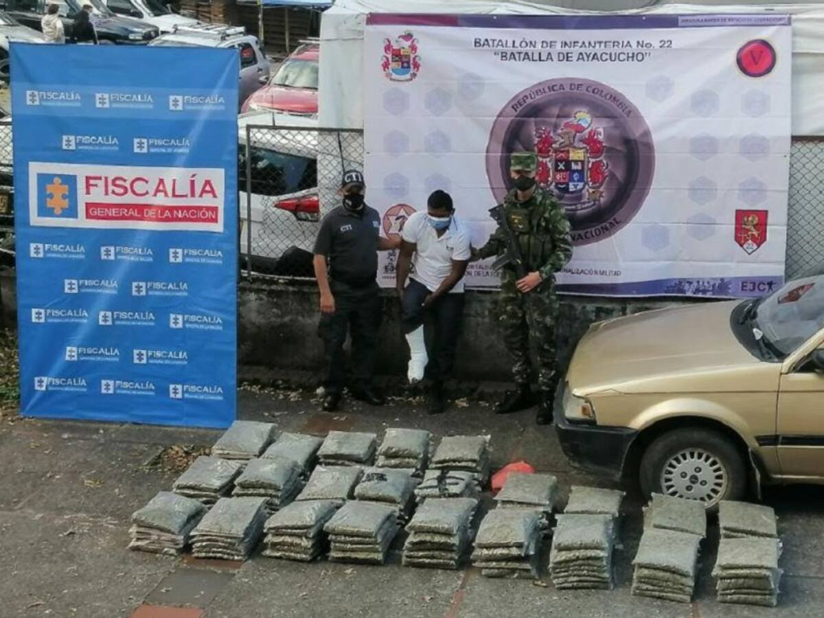 Detenido por enfrentarse a tiros con la Policía y el Ejército en Chinchiná