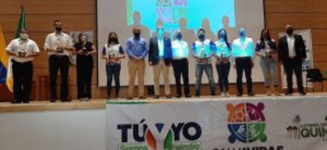 Reconocimiento a los deportistas del Quindío por parte de Acord