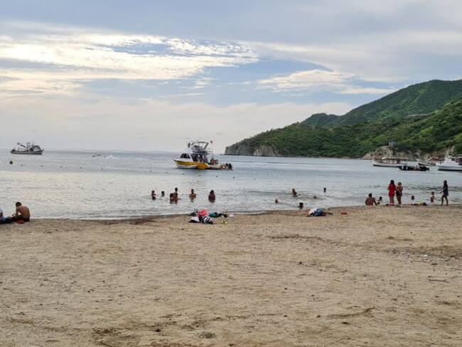 Más de 8 mil personas volvieron a las playas en Santa Marta