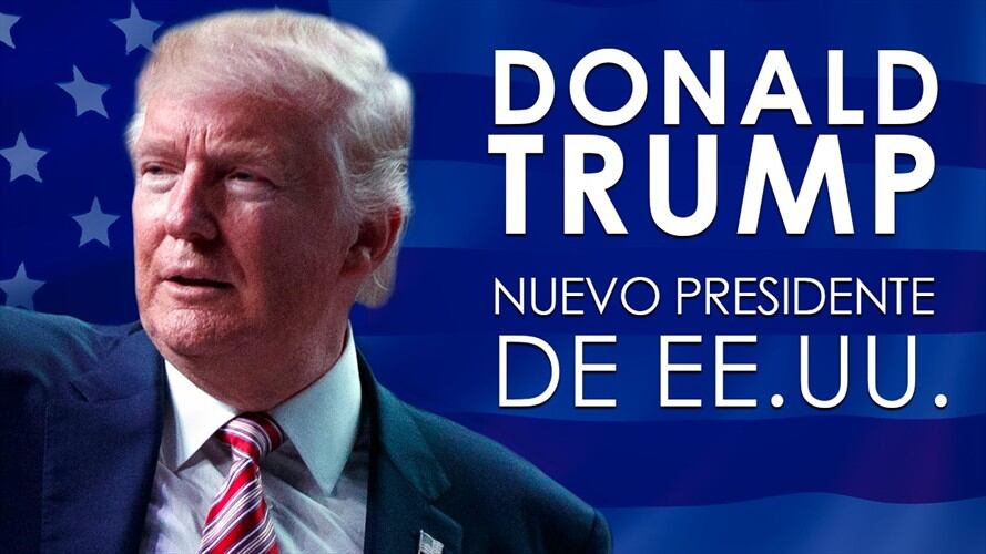 Donald Trump, nuevo presidente de EE.UU. Foto: La Wcon Julio Sánchez Cristo